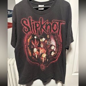 Slipknot Y2k 2000’s  Vintage Bandtee T-Shirt Size Mens XL